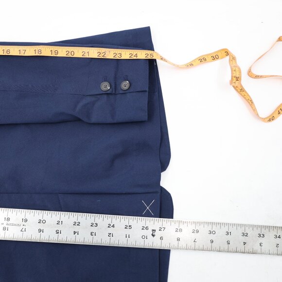 Wildfang blazer Women medium The Ace Tux Blazer navy blue one button shawl lapel - Picture 7 of 13